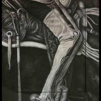 El Charro (cowboy méxican) - 40 x 50 cm -  Disponible